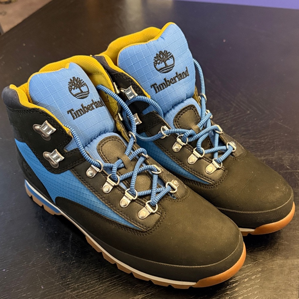 Timberland Mens Blue Euro Boots